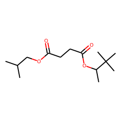 Succinic acid, 3,3-dimethylbut-2-yl isobutyl ester