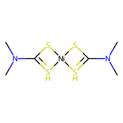 Nickel, bis(dimethylcarbamodithioato-S,S')-, (SP-4-1)-