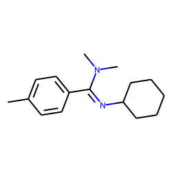 N,N-Dimethyl-N'-cyclohexyl-p-methylbenzamidine