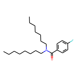 Benzamide, n-heptyl-n-octyl-4-fluoro-