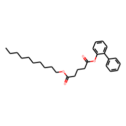 Glutaric acid, 2-biphenyl decyl ester