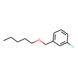 (3-Fluorophenyl) methanol, n-pentyl ether