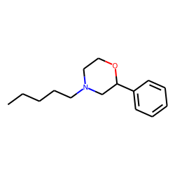 2-phenyl-4-pentyl-tetrahydro-1,4-oxazine