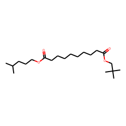 Sebacic acid, isohexyl neopentyl ester