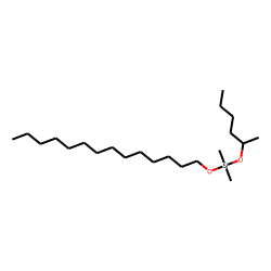 Silane, dimethyl(2-hexyloxy)tetradecyloxy-