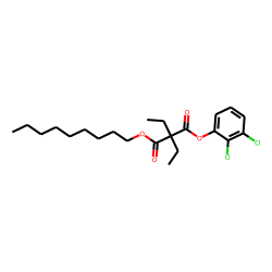 Diethylmalonic acid, 2,3-dichlorophenyl nonyl ester