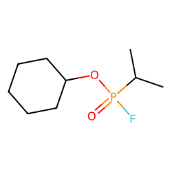 Cyclohexyl isopropylphosphonofluoridate