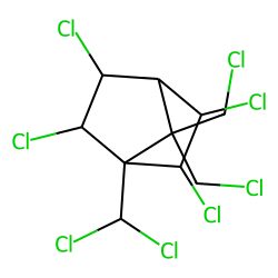 2-endo,3-exo,5-endo,6-exo,8,8,9,10-octachlorobornane