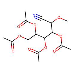 Glucose, 2-methyl, nitrile, acetylated