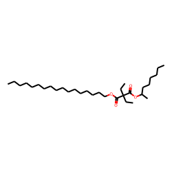 Diethylmalonic acid, heptadecyl 2-octyl ester