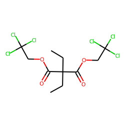 Diethylmalonic acid, di(2,2,2-trichloroethyl) ester