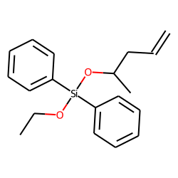 Silane, diphenylethoxy(pent-4-en-2-yloxy)-