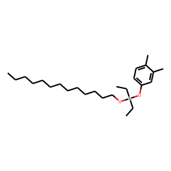 Silane, diethyl(3,4-dimethylphenoxy)tridecyloxy-
