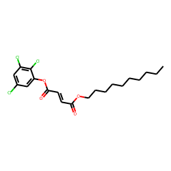 Fumaric acid, decyl 2,3,5-trichlorophenyl ester