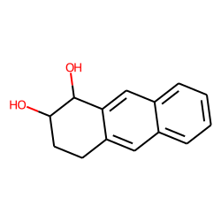 cis-Anthracene, 1,2,3,4-tetrahydro-1,2-diol