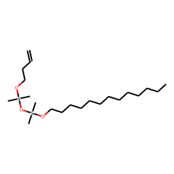 Silane, dimethyl(dimethyl(but-3-enyloxy)silyloxy)tridecyloxy-