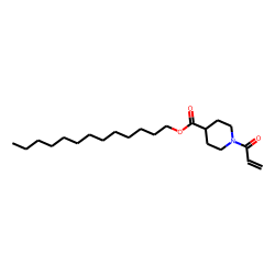 Isonipecotic acid, N-acryloyl-, tridecyl ester