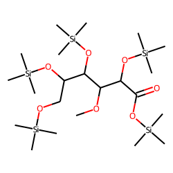 3-O-Methylgulonic acid, pentakis-TMS