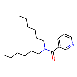 Nicotinamide, N,N-dihexyl-