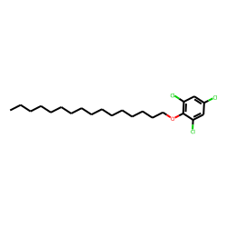 Hexadecyl 2,4,6-trichlorophenyl ether