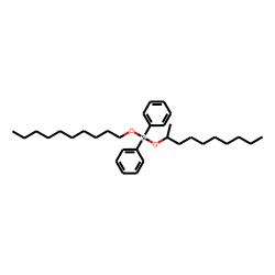 Silane, diphenyldecyloxy(2-decyloxy)-