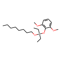 Silane, diethyl(2,6-dimethoxyphenoxy)octyloxy-