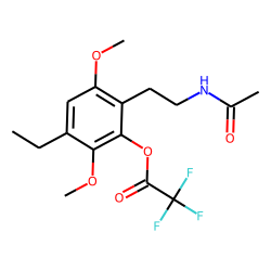4-ethyl-2,5-dimethoxy-«beta»-phenethylamine-M, (HO-N-acetyl-), 2TFA