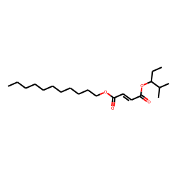 Fumaric acid, 2-methylpent-3-yl undecyl ester