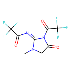 Creatinine, N,N'-di(trifluoroacetyl)-