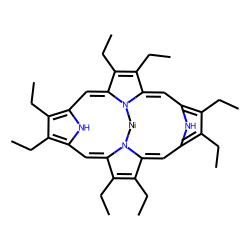 Nickel-octaethylporphyrine complex
