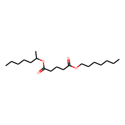 Glutaric acid, 2-heptyl heptyl ester