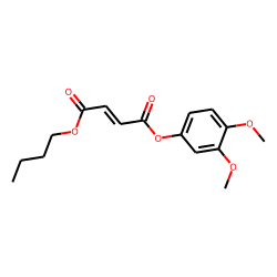 Fumaric acid, butyl 3,4-dimethoxyphenyl ester