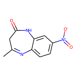 2,3-Dihydro-4-methyl-8-nitro-1H-1,5-benzodiazepin-2-one