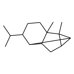 1,2,4-Metheno-1H-indene, octahydro-1,7a-dimethyl-5-(1-methylethyl)-, [1S-(1«alpha»,2«alpha»,3a«beta»,4«alpha»,5«alpha»,7a«beta»,8S*)]-