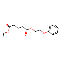 Glutaric acid, ethyl 2-phenoxyethyl ester