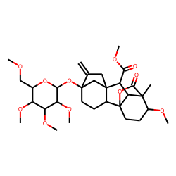3-epiGA1-13-O-«beta»-D-glucopyranoside, permethyl