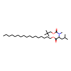 l-Leucine, N-neopentyloxycarbonyl-N-methyl-, heptadecyl ester