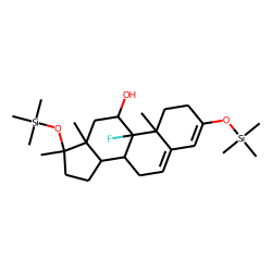 Fluoxymesterone, per-TMS