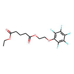 Glutaric acid, ethyl 2-(pentafluorophenoxy)ethyl ester