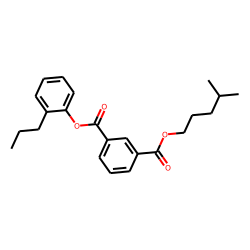 Isophthalic acid, isohexyl 2-propylphenyl ester