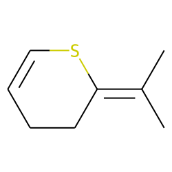 Thiocyclohex-3-ene, 4-isopropylidene
