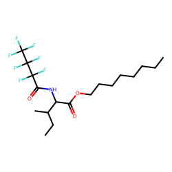 L-Isoleucine, N-heptafluorobutyryl-, octyl ester