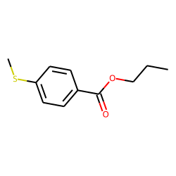 Benzoic acid, 4-(methylthio)-, propyl ester