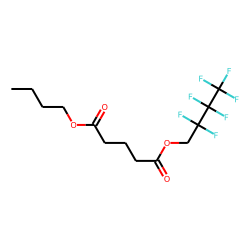 Glutaric acid, butyl 2,2,3,3,4,4,4-heptafluorobutyl ester