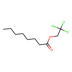 2,2,2-Trichloroethyl octanoate