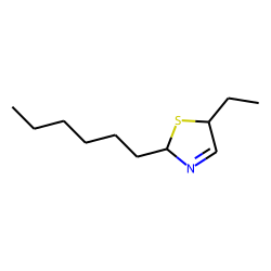 5-ethyl-2-hexyl-3-thiazoline