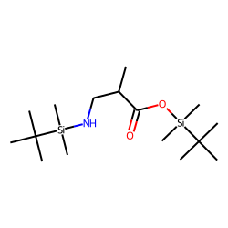 DL-3-Aminoisobutyric acid, N-(tert-butyldimethylsilyl)-, tert-butyldimethylsilyl ester