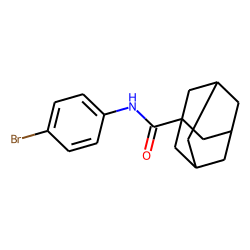 Adamantane-1-carboxamide, N-(4-bromophenyl)-