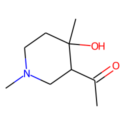 1,4-Dimethyl-3-acetyl-4-hydroxy-piperidine