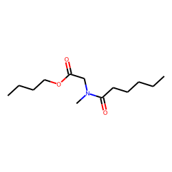 Sarcosine, n-hexanoyl-, butyl ester